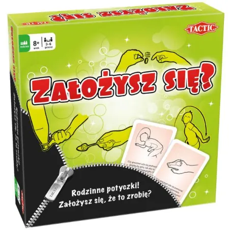 ZAŁOŻYSZ SIĘ? GRA PLANSZOWA 8+