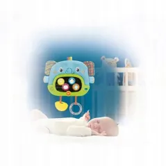 Słonik Uspokajacz Dla Niemowląt Z Lusteriem Smily Play 0+