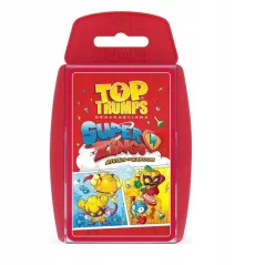 KARTY SUPER ZINGS TOP TRUMPS GRA DLA DZIECI KOLEKCJONERSKA 4+