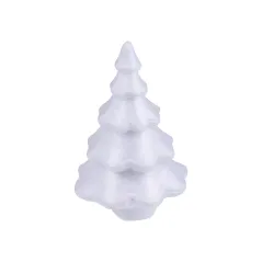 CHOINKI STYROPIANOWE 14 CM ZESTAW 2 SZT DO DEKORACJI ŚWIĄTECZNYCH