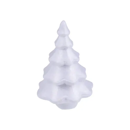 CHOINKI STYROPIANOWE 14 CM ZESTAW 2 SZT DO DEKORACJI ŚWIĄTECZNYCH