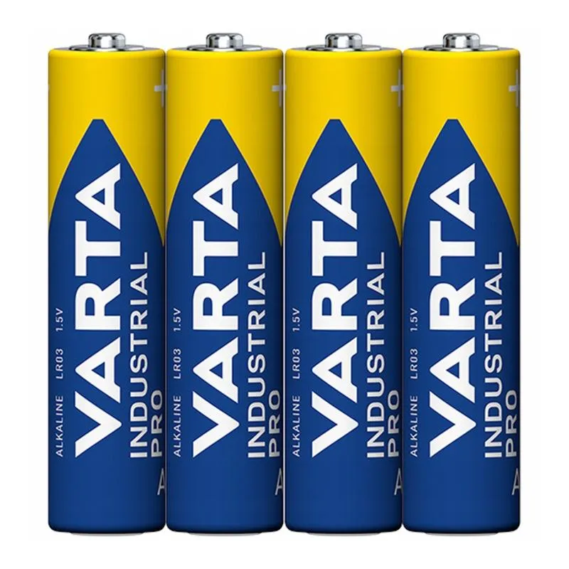 ALKALICZNE BATERIE VARTA INDUSTRIAL PRO AAA 4 SZT