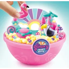 SO SENSORY MASA WRAŻEŃ SEKRETNY ŚWIAT ZESTAW KREATYWNY 3+