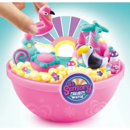 So Sensory Masa Wrażeń Sekretny Świat Zestaw Kreatywny 3+