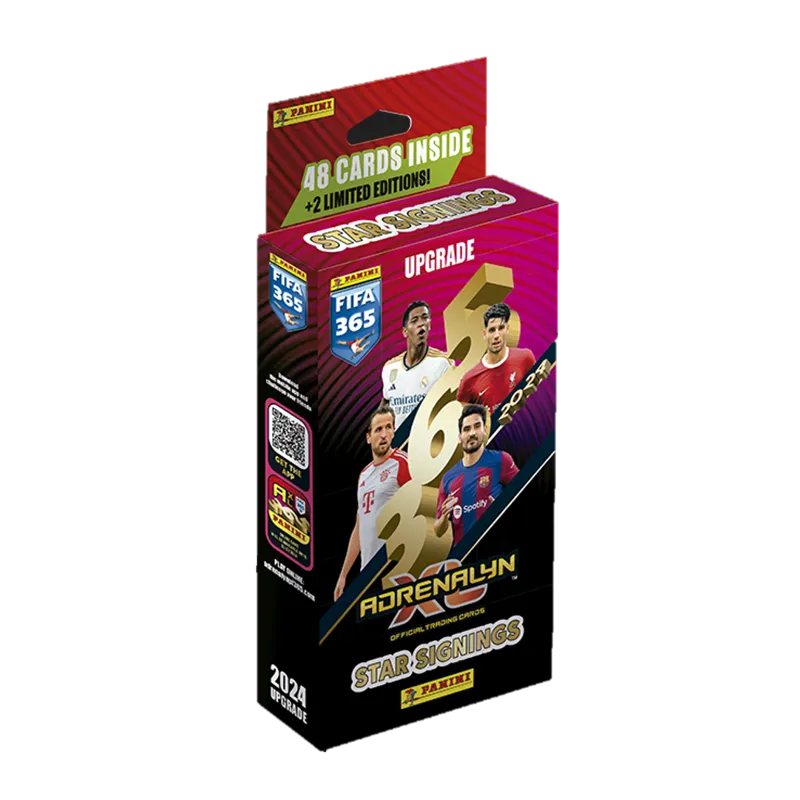 FIFA 365 2024 ADRENALYN XL BLISTER STAR SINGNINGS 48 KART + 2 LIMITOWANE
