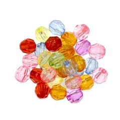 KORALIKI DO BIŻUTERII KOLOROWE 6MM