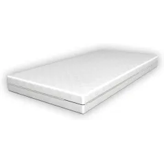 DWUSTRONNY MATERAC 80 X 160 CM ALCUBE PIANKOWY O WYSOKIEJ ODDYCHALNOŚCI