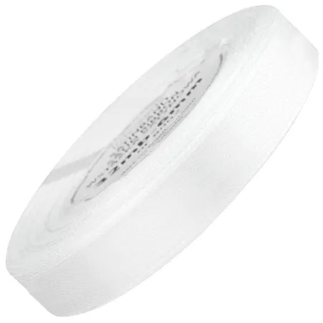 Tasiemka Satynowa Biała 1 Cm X 22,8 M Dekoracyjna Tasiemka Satynowa Biała 1 Cm X 22,8 M Dekoracyjna