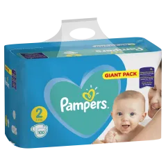 PIELUCHY PAMPERS ACTIVE BABY MINI ROZMIAR 2 4-8 KG 100 SZT