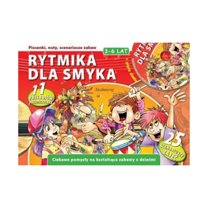 Rytmika dla smyka  płyta CD. Ciekawe pomysły na kształcące zabawy z dziećmi. 11 przebojów przedszkolaka Urszula Inglot