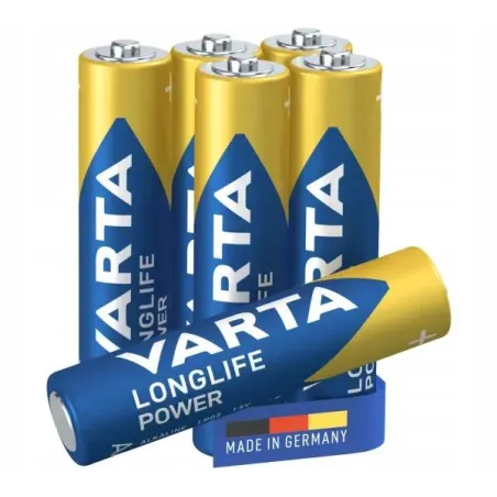 Baterie Alkaliczne Varta Aaa Longlife Power 6 Sztuk Lr03 1,5 V