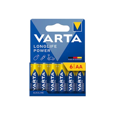 BATERIE ALKALICZNE VARTA AA LONGLIFE POWER 6 SZTUK LR06