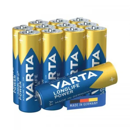 Baterie Alkaliczne Varta Aa Longlife Power 12 Sztuk Lr06
