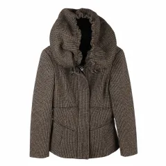 KURTKA DAMSKA ZARA Z DOMIESZKĄ WEŁNY ROZMIAR S