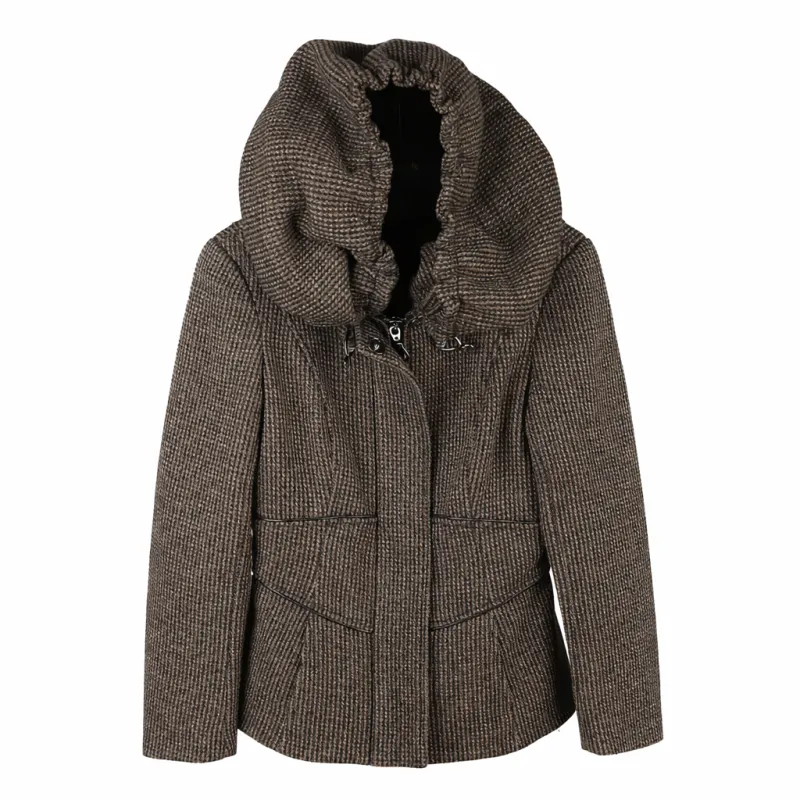 KURTKA DAMSKA ZARA Z DOMIESZKĄ WEŁNY ROZMIAR S