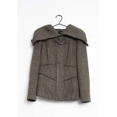 Kurtka Damska Zara Z Domieszką Wełny Rozmiar S