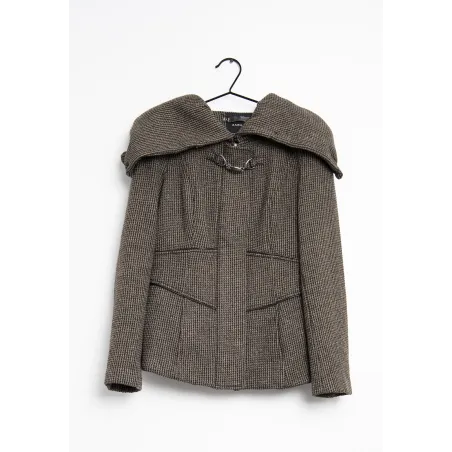 Kurtka Damska Zara Z Domieszką Wełny Rozmiar S