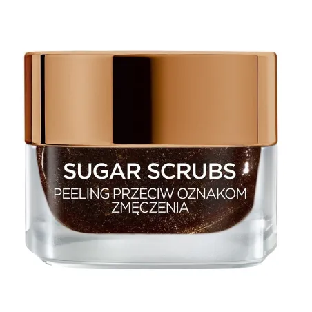 Loreal Paris Sugar Scrubs Peeling Do Twarzy 3 Cukry + Ziarna Kawy 50 Ml