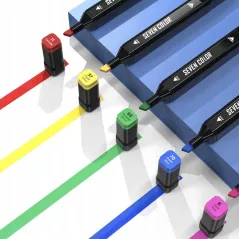 DWUSTRONNE MARKERY ALKOHOLOWE 120 SZT. Z ESTETYCZNYM ETUI