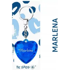 BRELOK MARLENA W KSZTAŁCIE SERCA BE-HAPPY GIFTS