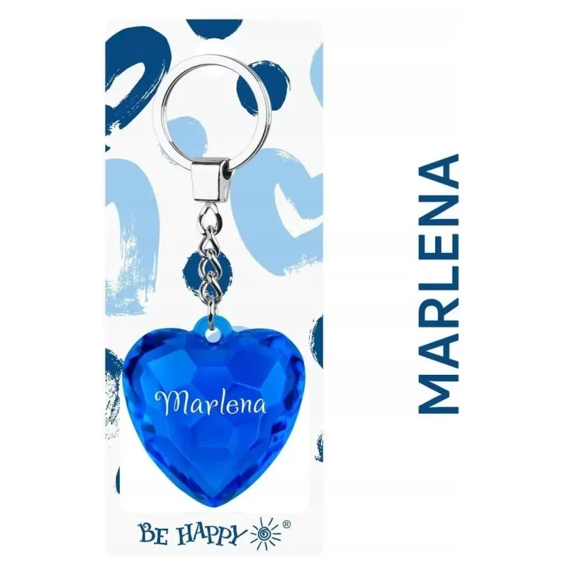 BRELOK MARLENA W KSZTAŁCIE SERCA BE-HAPPY GIFTS BRELOK MARLENA W KSZTAŁCIE SERCA BE-HAPPY GIFTS