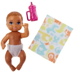BARBIE SKIPPER LALKA NIEMOWLĘ + AKCESORIA 3+ - Mattel