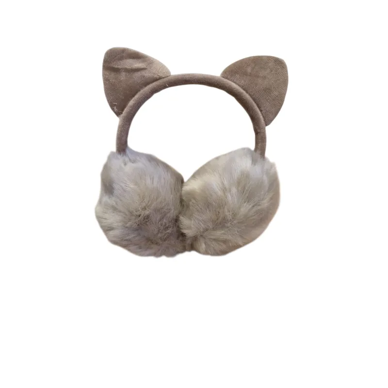 NAUSZNIKI ZIMOWE KOCIE USZY