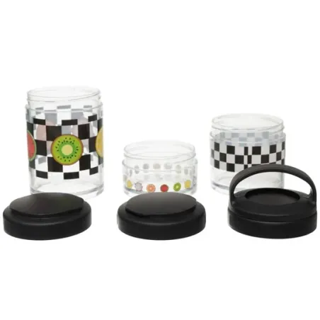 POJEMNIKI MODUŁOWE NA PRZEKĄSKI 3 SZT SQUARE IT