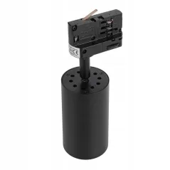 LAMPA SUFITOWA OPRAWA SZYNOWA PIVOT GU10 3-FAZOWA CZARNA REGULOWANA