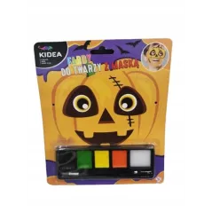 FARBY DO TWARZY Z MASKĄ DYNIA KIDEA 5+