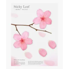 SAMOPRZYLEPNE KARTECZKI WIŚNIA RÓŻOWA L APPREE