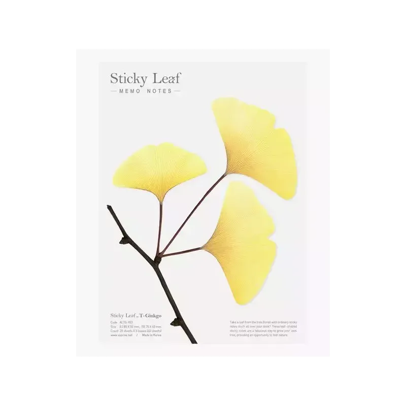 KARTECZKI SAMOPRZYLEPNE MIŁORZĄB YELLOW L APPREE