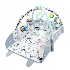 MATA EDUKACYJNA DLA NIEMOWLĄT INTERAKTYWNA 3W1 RICOKIDS