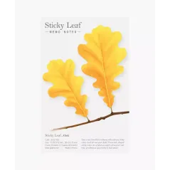 KARTECZKI SAMOPRZYLEPNE DĄB ŻÓŁTY M 40 SZTUK APPREE