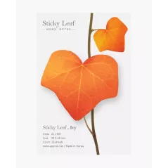 KARTECZKI SAMOPRZYLEPNE BLUSZCZ CZERWONY S 20 SZTUK APPREE