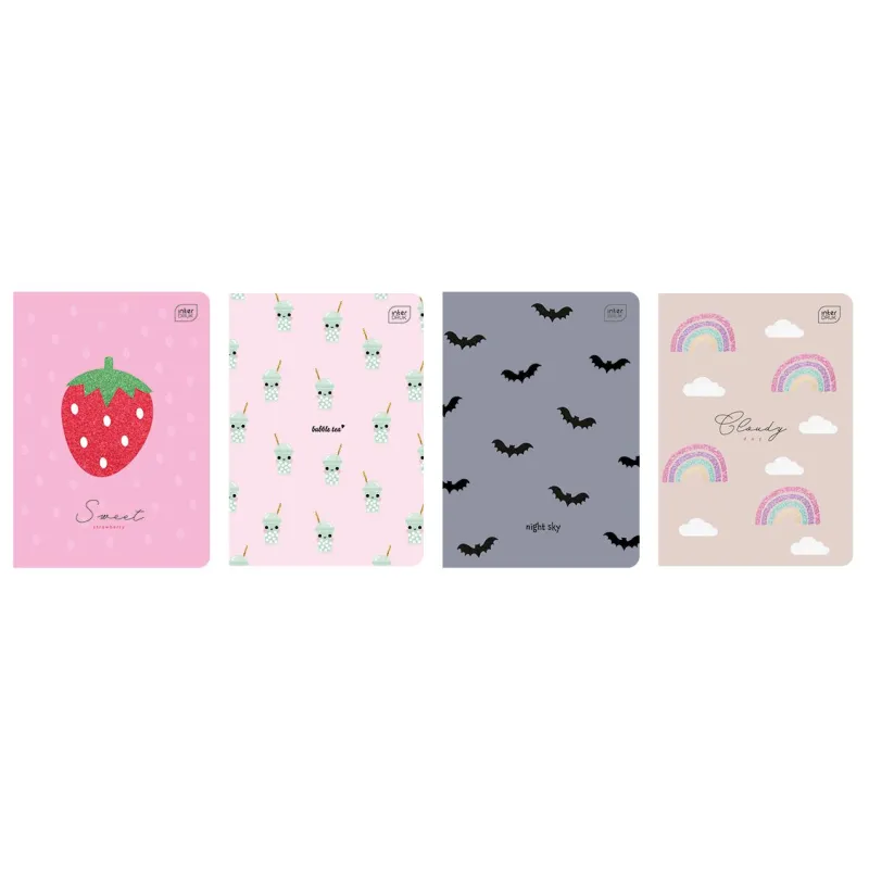 ZESZYT W TRZY LINIE 16 KARTEK A5 INTERDRUK