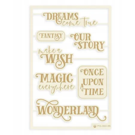 ZESTAW TEKTUREK ONCE UPON A TIME 06 7 SZTUK