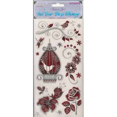 Zestaw Naklejek Świątecznych Dekoracji