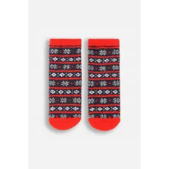 ŚWIĄTECZNE SKARPETKI DZIECIĘCE GRANATOWE ROZMIAR 33-36 COCCODRILLO
