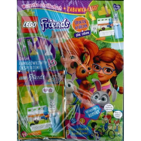 LEGO FRIENDS 2/2022 + PREZENT: WSZYSTKO O KRÓLICZKACH 6+