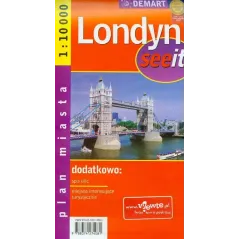 LONDYN PLAN MASTA 1 : 10 000 - Demart