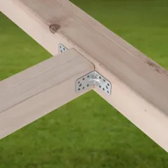 KĄTOWNIK CIESIELSKI WZMACNIANY 25SZT. 65X65X45 MM STAL OCYNKOWANA KOTARBAU