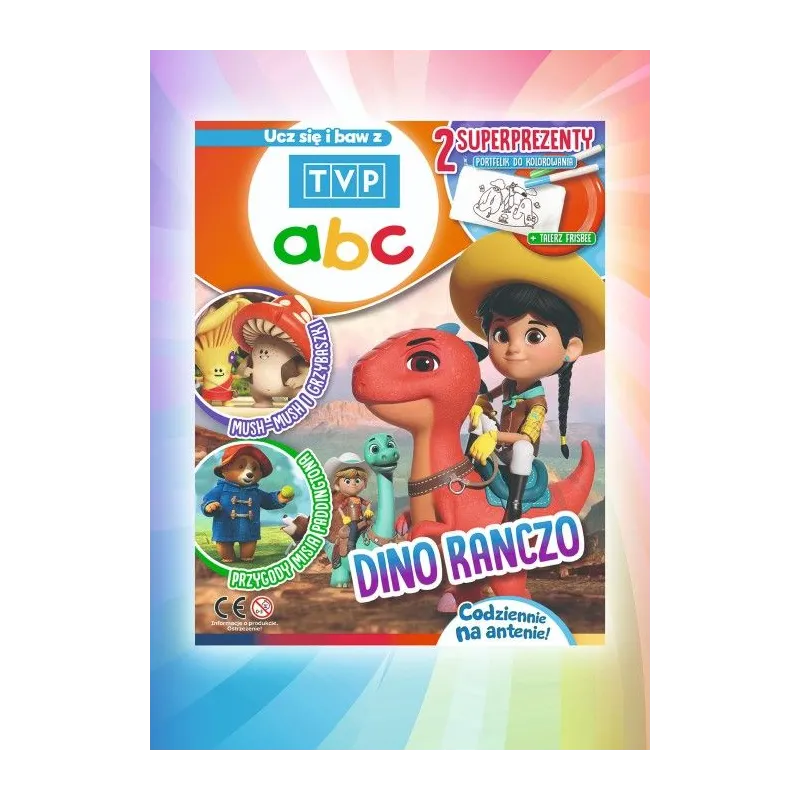 DINO RANCZO BAW SIĘ I UCZ Z TVP ABC + DODATKI GAZETKA 2/2023