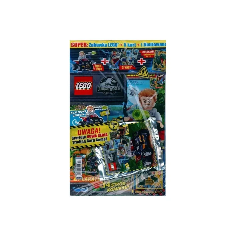 LEGO JURASSIC WORLD + PREZENT MAGAZYN 7/2022