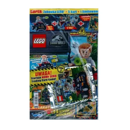 LEGO JURASSIC WORLD + PREZENT MAGAZYN 7/2022