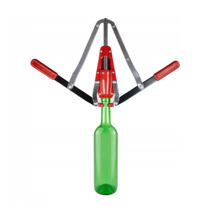 Korkownica Ręczna Do Butelek Wina Metalowa Solidna 33 Cm