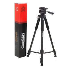 STATYW DO APARATU I KAMERY CINEGEN CG-2015 Z GŁOWICĄ 3D 180 CM 3 KG