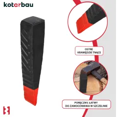 Klin Do Rozłupywania Drewna Kotarbau 2,5 Kg Stalowy