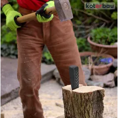 KLIN DO ROZŁUPYWANIA DREWNA KOTARBAU 2,5 KG STALOWY