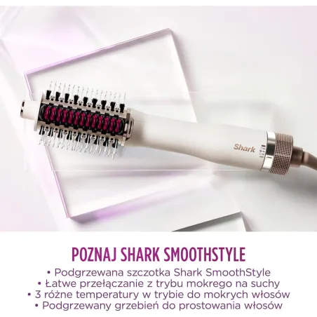Suszarko-Lokówka Shark Ht200Eu Smoothstyle Do Modelowania Włosów